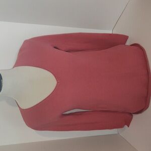 J. Jill pink V neck sweater size Xsmall